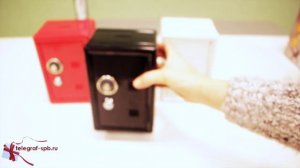 Металлическая копилка «Сейф» – обзор от магазина подарков «Счастливый случай»