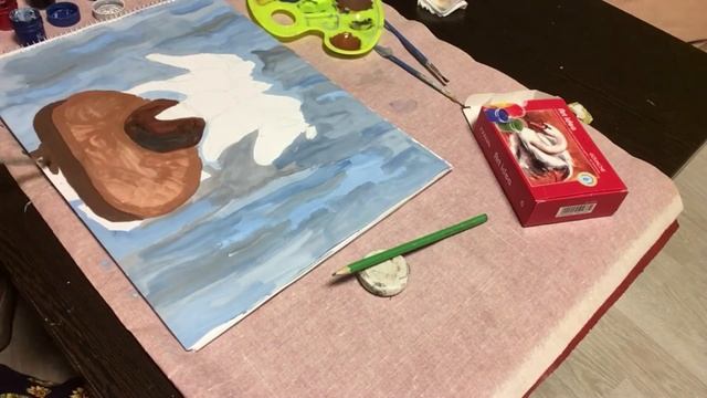 Рисую сирень в вазе гуашью. Попробуй сделать это вместе со мной смотреть онлайн