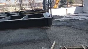 Кровельные работы с мембраной Plastfoil Classic 1.2 мм на объекте во Фрязино [1/3]- компания SURCON