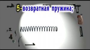Основные части 9мм ПМ