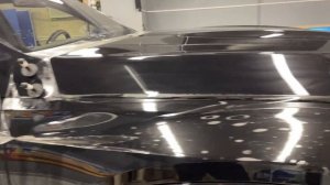 Установка антигравийной пленки на капот