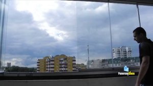 Безрамное остекление балконов и лоджий. PanoramGlass. Система BUTTERFLY.