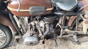 Сгорел мой мотоцикл Урал . Как это было и что случилось .