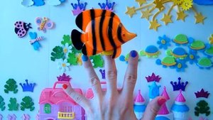 Finger family Fish for kids. Fish for baby finger family song.