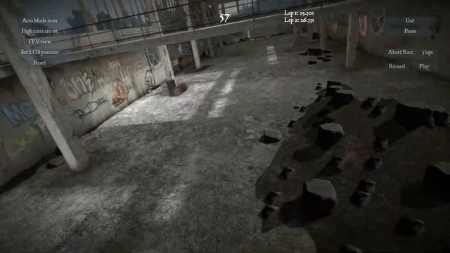 Тренировка в "FPV Freerider Recharged" 2020.07.03 Локация "Завод" смотреть онлайн