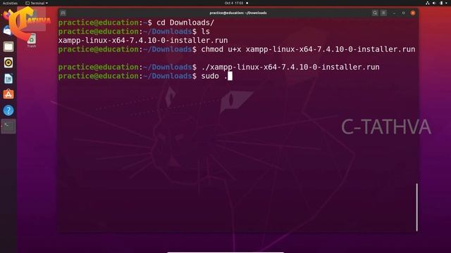 Software Installation for Web Tech Lab | LAMPP Server | XAMPP Server | Linux | #CTathva смотреть онлайн