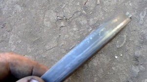 Завиток из профильной трубы своими руками