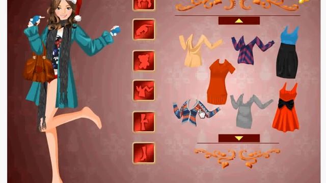 Christmas Girl - Dress Up Games смотреть онлайн