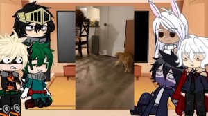 Mha React To Funny Animals // Gacha Club