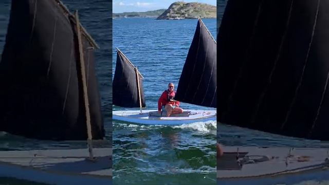 Chautauqua canoe sailing