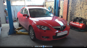 Снятие и установка генератора на Mazda 3 1,6 Мазда 3 2008 года