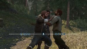 Assasins creed 3 | Как разнять дерущихся лесорубов