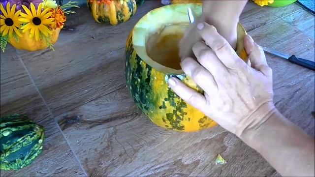 Halloween (dekorácia z tekvice) смотреть онлайн