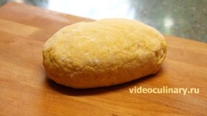 Рулет из песочного дрожжевого теста - Рецепт Бабушки Эммы