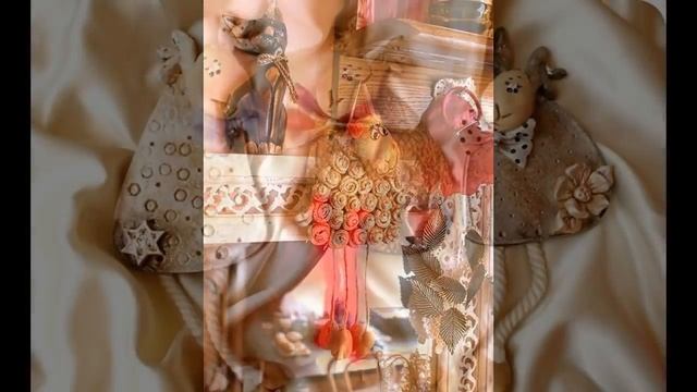 Идеи поделок из соленого теста и лампочек на Ёлку/ Чем украсить Ёлку / HandMade смотреть онлайн