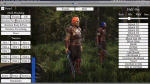 InfinityPBR.com • Half-Orc Character Pack for Unity