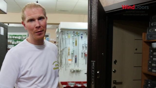 Видеообзор металлической двери Йошкар-Ола Техно 3 Мореный дуб смотреть онлайн