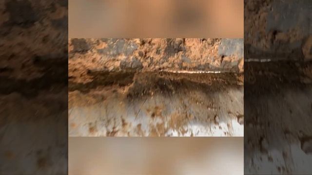 Канализация из трех колодцев по три метровых кольца в каждом.