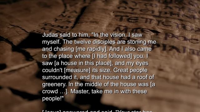 A Wild Story From a Gospel Excluded from the Bible | Gospel of Judas смотреть онлайн