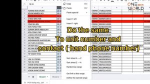 How to create master listing contact list using excel sheet -Tutorial 2 | Malaysia Real Estate Tips