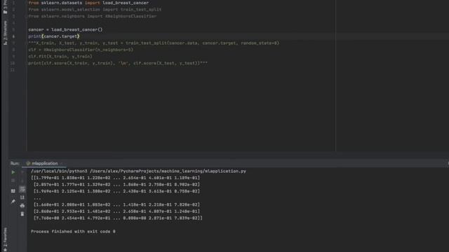 МАШИННОЕ ОБУЧЕНИЕ НА PYTHON #1
