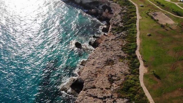 Кипр, потрясающая природа с высоты под  красивую музыку.  DJI Mavic Air.