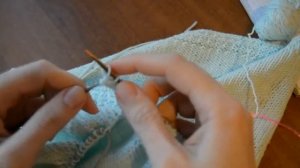 Мастер-класс платье на девочку 2-3 года \ спицами \ часть 1