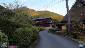 ※京都の田舎に残る美しい茅葺き屋根の町⚠️集落の総鎮守神社！心穏やかに見て下さい【京都府南丹市 知井八幡神社】【祭神：応神天皇 諏訪明神】