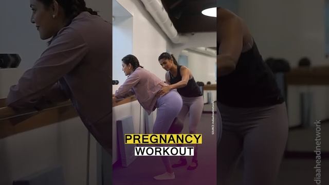 Pregnancy Workout: Kajal Agarwal Fitness | Celebrity workout in gym video | Weight lifting #Shorts смотреть онлайн