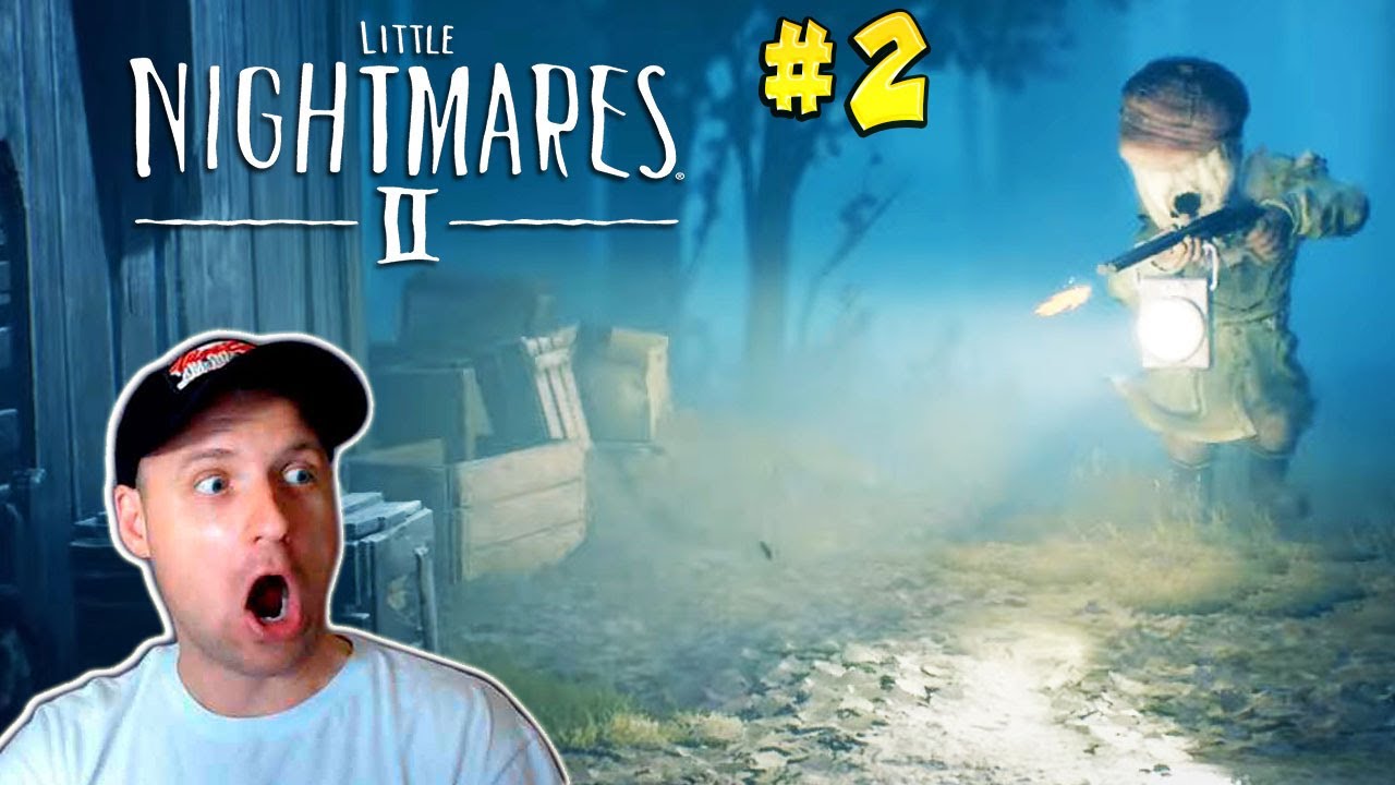 ОХОТНИК ЛЮДОЕД ПЫТАЕТСЯ НАС ЗАСТРЕЛИТЬ! Little nightmares 2 прохождение