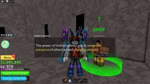 How To Talk With Instinct Teacher | How To Get Instinct V1 | Roblox Blox Fruits