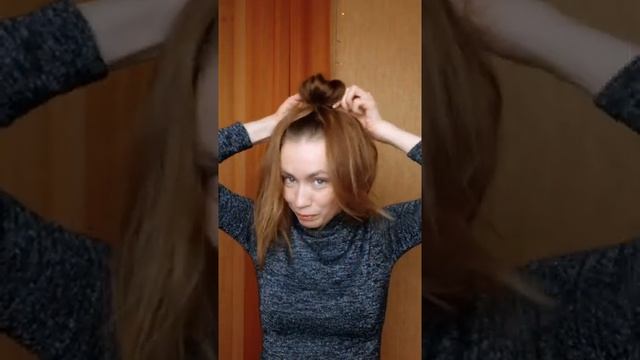 ?Высокая и стильная причёска за минуту #shorts