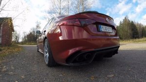 AutoToday koeajo // 510 hp!! Alfa Romeo Giulia Quadrifoglio