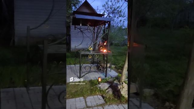 Участок дачи с мангальной зоной. смотреть онлайн