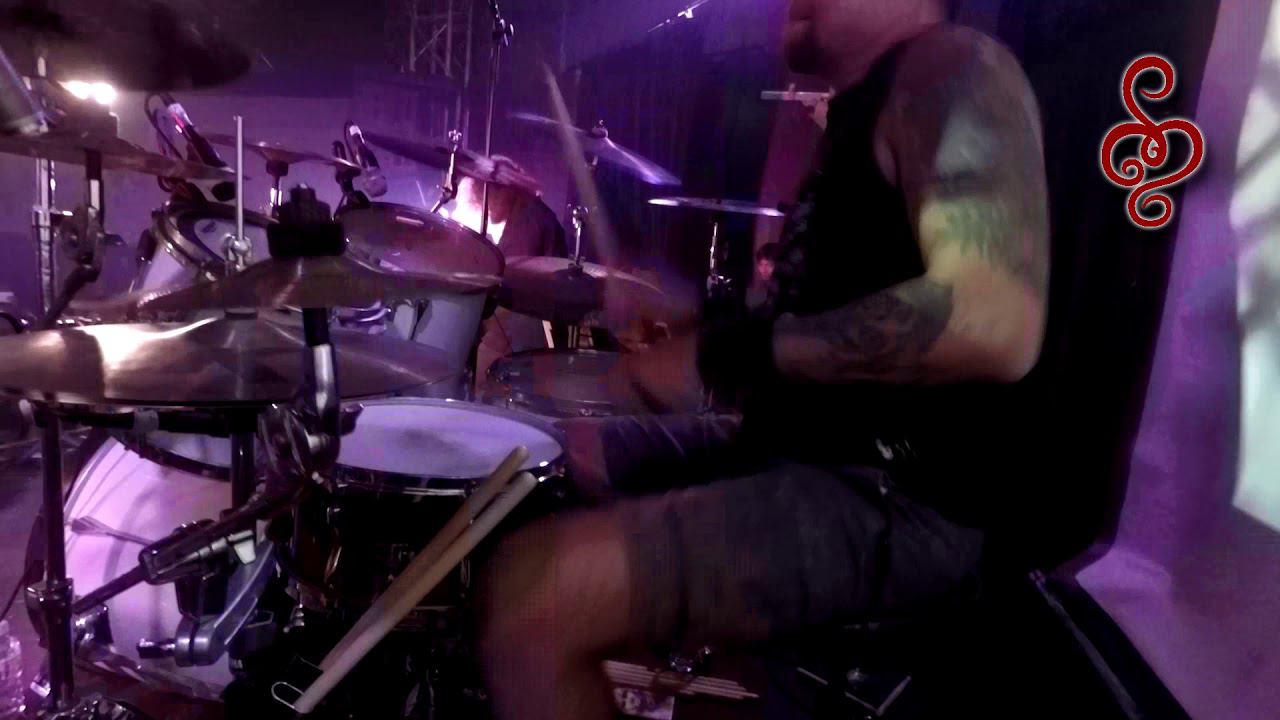 Наиль Магжанов (ОМЕЛА) - Снегирь, live drumcam