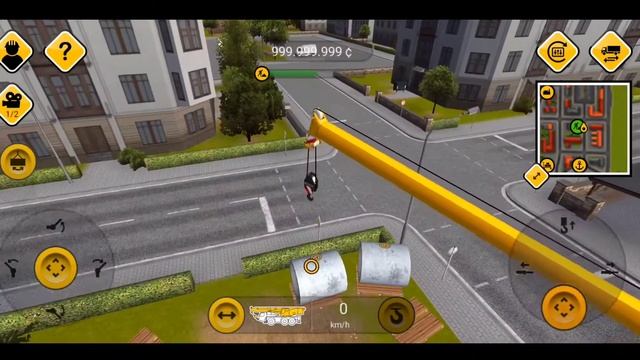 Строительный тренажер 2014 на Android | Construction Simulator 2014 | Автокран и бетонные кольца смотреть онлайн