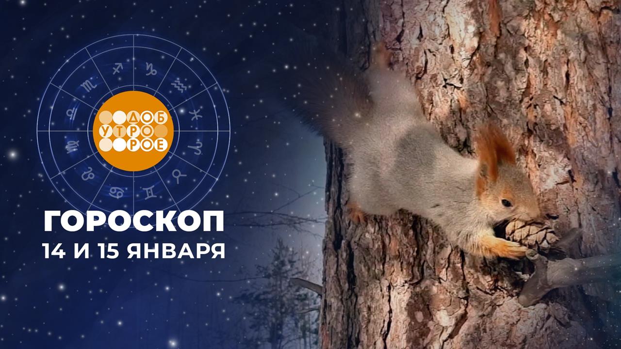 Гороскоп на 14 и 15 января. Доброе утро. Суббота. Фрагмент выпуска от 14.01.2023
