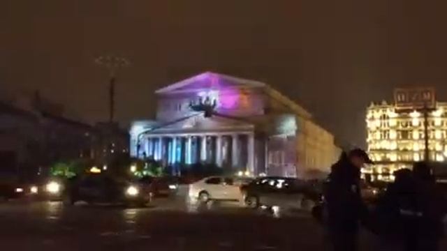 Инсталляция на Большом Театре