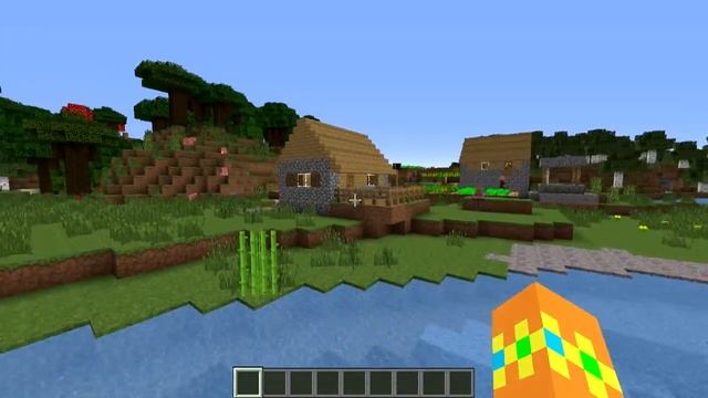 Picturesque Village  Mesa - Minecraft Seed