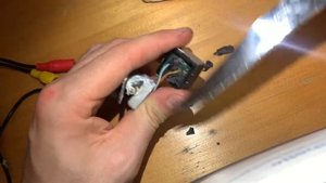 Камера заднего вида (ОЧЕНЬ ДЕШЕВО) вскрытие