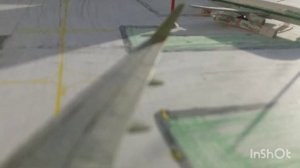 Посадка в аэропорт Гагарин Игрушечный A-320 S7 Airlines