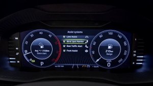Skoda Karoq: полностью настраиваемая цифровая приборная панель