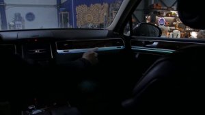 Ставим амбиентную подсветку салона MTF, улучшаем свет на Volkswagen Touareg.