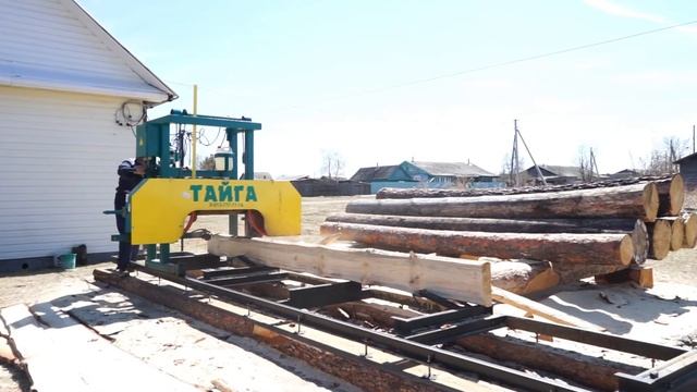 Видео отзыв Пилорама Тайга Т-3 смотреть онлайн