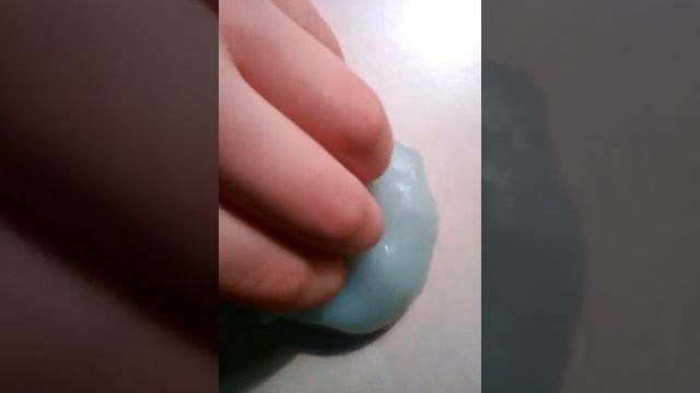 Мои слаймы! Синий, белого - голубой  и жёлтая слизь.  Какой слайм сделан каналом " Катя Ершова"?