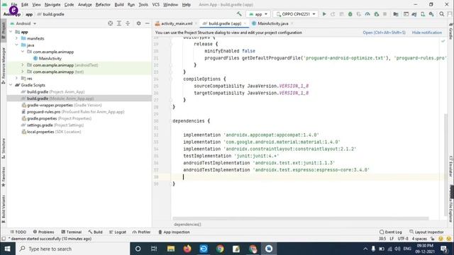 How to add and use Lottie Animation in Android Studio | Android App Development with Java tutorial