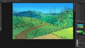 HOW TO DRAW SIMPLE ENVIRONMENTS (easy mode engaged)