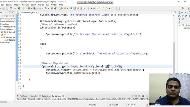 What is the Optional class in Java 8?[Null Handling]