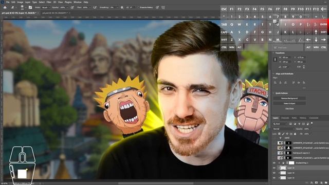AWESOME THUMBNAIL IN PHOTOSHOP 2023|CLICKBAIT|THUMBNAIL DESIGN#photoshop #coverart #thumbnaildesign