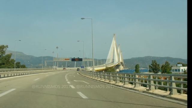 World's longest cable bridge is in Greece: Rio Antirrio bridge, an engineering Masterpiece смотреть онлайн